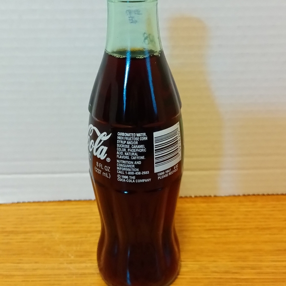 NFL Coca-Cola vintage 1998 commemorative bottle unopened 6 FL oz 7.5 in tall - Picture 4 of 4